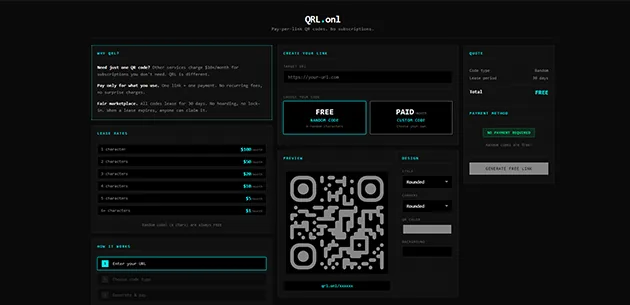QRL screenshot