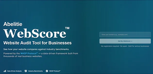 WebScore™ screenshot